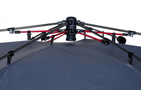 Палатка полуавтоматическая кемпинговая FHM Antares 4 black-out