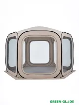 Тент садовый быстросбборный 72602 3,65х3,65х3,65х2,29 м полиэстер, Green Glade 