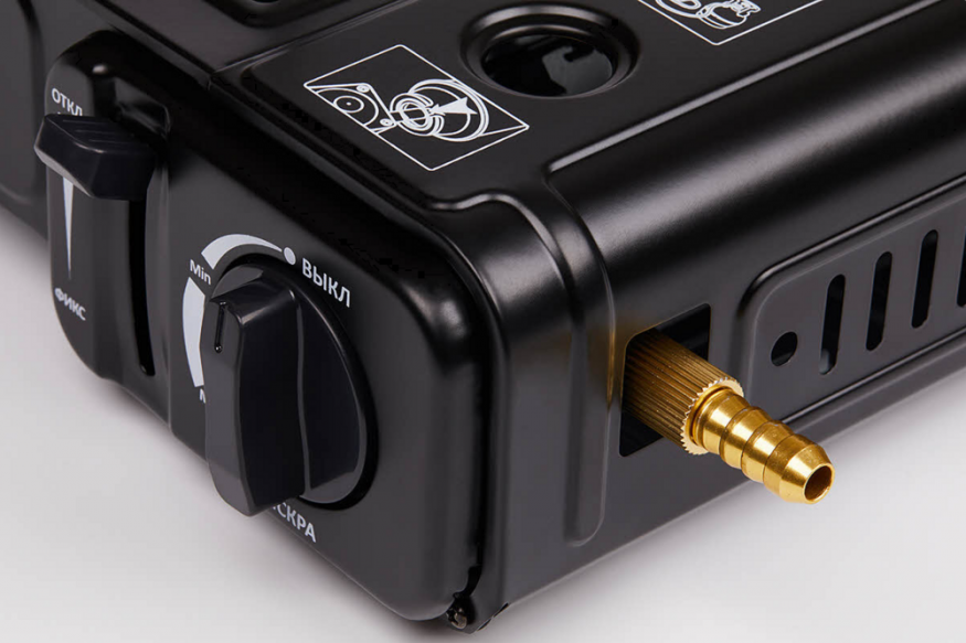 Газовая плита TOURIST KERAMIK GURU PLUS TS-201 (со штуцером)