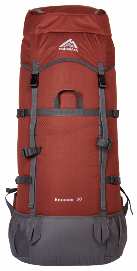 Рюкзак МАНАРАГА Конжак-80 V3, терракотовый-серый