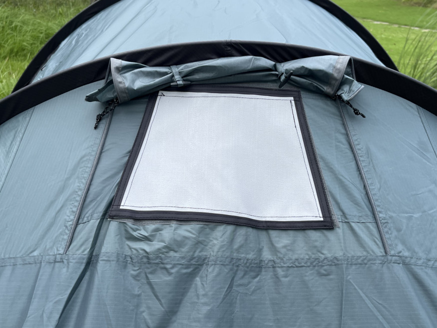 Палатка TALBERG Norga 3, двухместная, с выходом под трубу, зеленый цвет