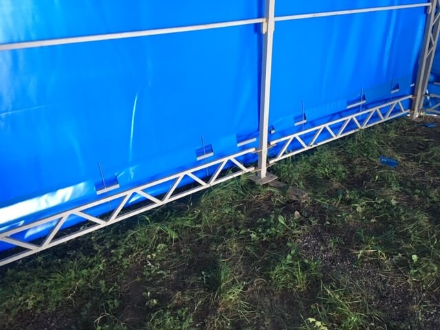 Палатка для ремонта техники АНГАРа - 240 (площадь 240 кв.м.)