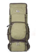 Рюкзак туристический Хальмер 3, с латами, олива, 120 л, ТАЙФ