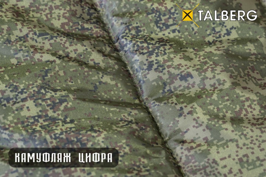 Cпальный мешок Forester -20, принт цифра, Talberg