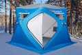 Палатка зимняя Higashi Pyramid Hot DC (трехслойная, два слоя утеплителя)