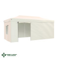 Тент-шатер Helex 24362 (раскладывается гармошкой), 6х3x3м полиэстер, бежевый