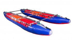 Катамаран Век Исеть 4М 2-секционный, 4,50 м, без рамы