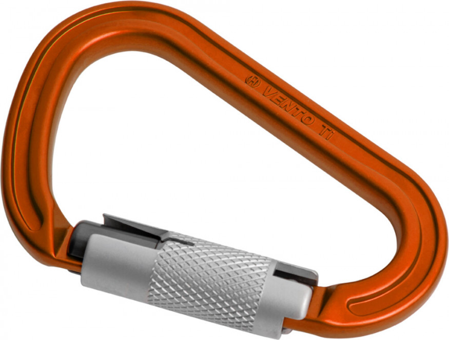 Карабин &amp;quot;Titanium автомат&amp;quot; с байонетной муфтой triple-lock, Венто, оранжевый