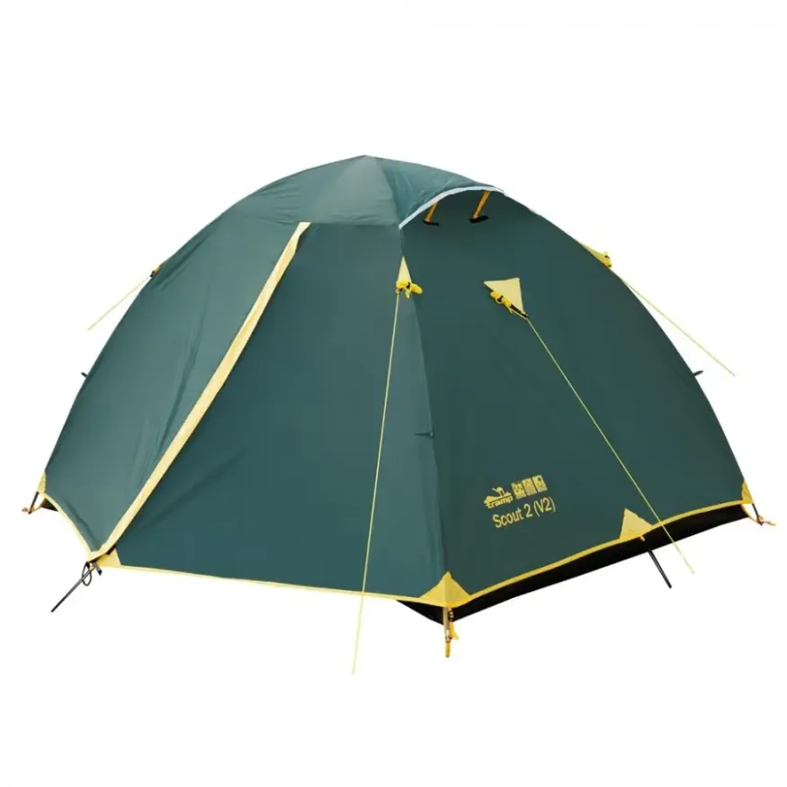 Палатка Scout 2 v2, зеленый, Tramp